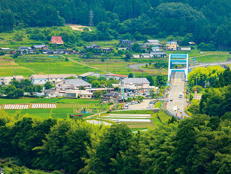 道の駅 和-なごみ-周辺の景色